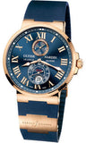 Ulysse Nardin,Ulysse Nardin - Marine Chronometer 43mm - Rose Gold - Watch Brands Direct