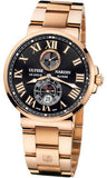 Ulysse Nardin,Ulysse Nardin - Marine Chronometer 43mm - Rose Gold - Watch Brands Direct