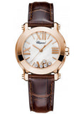 Chopard,Chopard - Happy Sport - Round Mini - Rose Gold - Watch Brands Direct