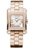 Chopard,Chopard - Happy Sport - Square Medium - Rose Gold - Watch Brands Direct