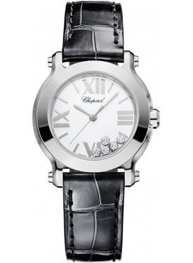 Chopard,Chopard - Happy Sport - Round Mini - Stainless Steel - Watch Brands Direct