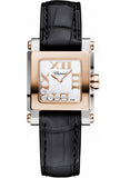 Chopard - Happy Sport - Square Mini - Stainless Steel and Rose Gold - Watch Brands Direct
 - 1