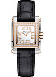 Chopard,Chopard - Happy Sport - Square Mini - Stainless Steel and Rose Gold - Watch Brands Direct