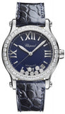 Chopard - Happy Sport Automatic - Round Medium 36mm - Stainless Steel and Diamonds - Watch Brands Direct
 - 2