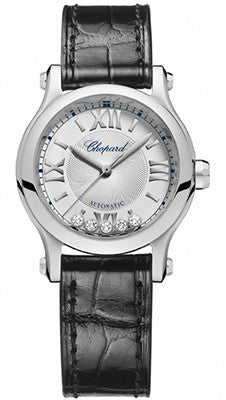 Chopard - Happy Sport Automatic - Round Mini 30mm - Stainless Steel - Watch Brands Direct
