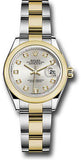 Rolex - Datejust Lady 28 - Stainless Steel and Yellow Gold - Domed Bezel