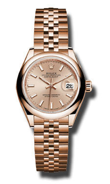 Lady datejust 28 deals rose gold