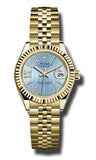 Rolex - Datejust Lady 28 Yellow Gold - Fluted Bezel - Watch Brands Direct
 - 2