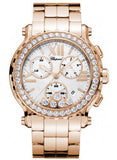Chopard,Chopard - Happy Sport - Chrono - Rose Gold - Diamond Bezel - Watch Brands Direct