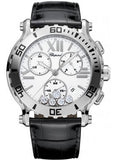 Chopard,Chopard - Happy Sport - Chrono - Stainless Steel - 5 Mobile Diamonds - Watch Brands Direct