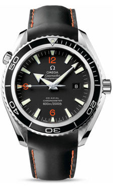 Omega,Omega - Seamaster Planet Ocean 600 M Co-Axial 45.5 mm - Stainless Steel - Rubber Strap - Watch Brands Direct