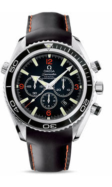 Omega,Omega - Seamaster Planet Ocean 600 M Co-Axial Chronograph 45.5 mm - Stainless Steel - Rubber Strap - Watch Brands Direct