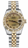 Rolex - Datejust Lady 26 - Steel and Yellow Gold - 12 Diamond Bezel - Watch Brands Direct
 - 7