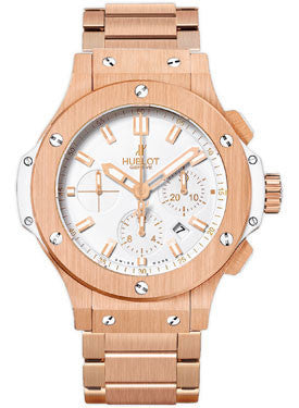 Hublot,Hublot - Big Bang 44mm Evolution Red Gold White - Watch Brands Direct