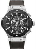 Hublot,Hublot - Big Bang 44mm Aero Bang Stainless Steel And Ceramic - Watch Brands Direct