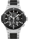 Hublot,Hublot - Big Bang 44mm Aero Bang Stainless Steel And Ceramic - Watch Brands Direct
