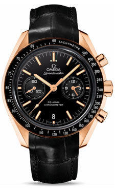 Omega,Omega - Speedmaster Moonwatch Co-Axial Chronograph 44.25 mm - Orange Gold - Watch Brands Direct