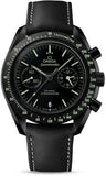 Omega,Omega - Speedmaster Moonwatch Co-Axial Chronograph 44.25 mm - Black Ceramic - Watch Brands Direct