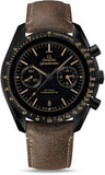 Omega,Omega - Speedmaster Moonwatch Co-Axial Chronograph 44.25 mm - Black Ceramic - Watch Brands Direct