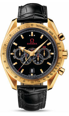 Omega,Omega - Speedmaster Olympic Collection Timeless 44.25 mm - Yellow Gold - Watch Brands Direct