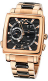 Ulysse Nardin,Ulysse Nardin - Quadrato - Dual Time Perpetual - Rose Gold - Watch Brands Direct