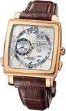 Ulysse Nardin,Ulysse Nardin - Quadrato - Dual Time Perpetual - Rose Gold - Watch Brands Direct