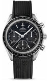 Omega,Omega - Speedmaster Racing Co-Axial Chronograph 40 mm - Stainless Steel - Rubber Strap - Watch Brands Direct