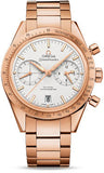 Omega,Omega - Speedmaster 57 Omega Co-Axial Chronograph 41.5 mm - Red Gold - Watch Brands Direct