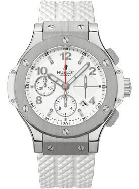 Hublot,Hublot - Big Bang 41mm Stainless Steel White - Watch Brands Direct