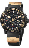 Ulysse Nardin,Ulysse Nardin - Marine Diver Chronograph - Black Sea - Watch Brands Direct