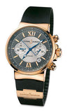 Ulysse Nardin,Ulysse Nardin - Marine Diver Chronograph 41mm - Rose Gold - Watch Brands Direct