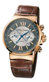 Ulysse Nardin,Ulysse Nardin - Marine Diver Chronograph 41mm - Rose Gold - Watch Brands Direct