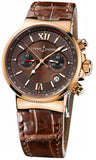Ulysse Nardin,Ulysse Nardin - Marine Diver Chronograph 41mm - Rose Gold - Watch Brands Direct