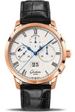 Glashutte Original,Glashutte Original - Art and Technik - Senator Chronograph Panorama Date - Watch Brands Direct