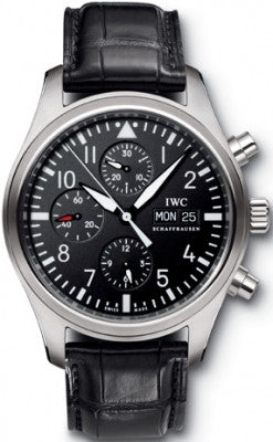 IWC - Classic - Pilot's Watch - Flieger Chronograph - Watch Brands Direct
