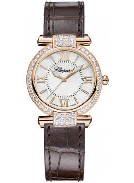 Chopard,Chopard - Imperiale - Quartz 28mm - Rose Gold - Diamond Bezel - Watch Brands Direct