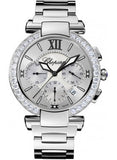Chopard,Chopard - Imperiale - Chronograph - Stainless Steel - Diamond Bezel - Watch Brands Direct