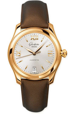 Glashutte Original,Glashutte Original - Ladies Collection - Serenade - Rose Gold - Silver - Watch Brands Direct