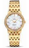 Omega,Omega - De Ville Prestige Quartz 27.0 mm - Yellow Gold - Watch Brands Direct