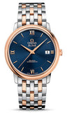 Omega,Omega - De Ville Prestige Co-Axial 36.8 mm - Steel And Red Gold - Watch Brands Direct