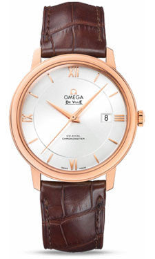 Omega,Omega - De Ville Prestige Co-Axial 39.5 mm - Red Gold - Watch Brands Direct