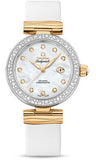 Omega,Omega - De Ville Ladymatic 34 mm - Steel and Yellow Gold - Watch Brands Direct