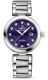 Omega,Omega - De Ville Ladymatic Co-Axial 34 mm - Stainless Steel on Bracelet - Watch Brands Direct