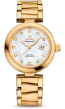 Omega,Omega - De Ville Ladymatic 34 mm - Yellow Gold - Watch Brands Direct