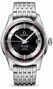 Omega,Omega - De Ville Hour Vision Co-Axial 41 mm - Stainless Steel - Watch Brands Direct