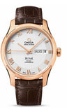 Omega,Omega - De Ville Co-Axial Annual Calendar 41 mm - Red Gold - Watch Brands Direct