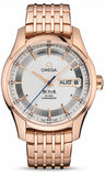 Omega,Omega - De Ville Hour Vision Co-Axial Annual Calendar 41 mm - Red Gold - Watch Brands Direct