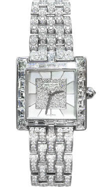 Patek Philippe,Patek Philippe - Gondolo Ladies - White Gold - 23 mm - Watch Brands Direct