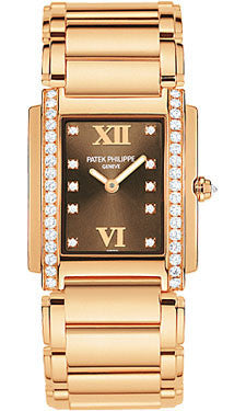 Patek Philippe,Patek Philippe - Twenty-4 Small - Rose Gold - Watch Brands Direct