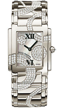 Patek Philippe,Patek Philippe - Twenty-4 Medium - White Gold - Diamonds - Watch Brands Direct